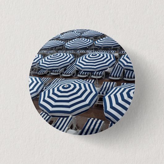 Rijen van doorgesneden doorboren met zonnesbrood ronde button 3,2 cm (Voorkant)