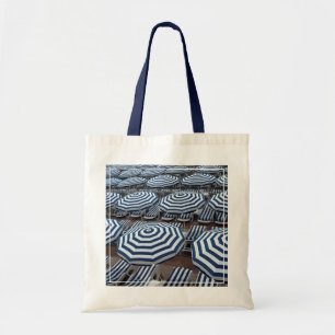 Rijen van doorgesneden doorboren met zonnesbrood tote bag