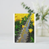 Rijen van kleur. briefkaart (Staand voorkant)