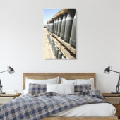 Rijen van munitie worden gestapeld en voorgevuld canvas afdruk (Insitu (Slaapkamer))