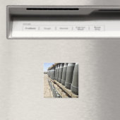 Rijen van munitie worden gestapeld en voorgevuld magneet (Insitu (Vaatwasser))