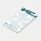 Rijen van octopuspatroon | Jouw namen toevoegen Post-it® Notes (Schuin)