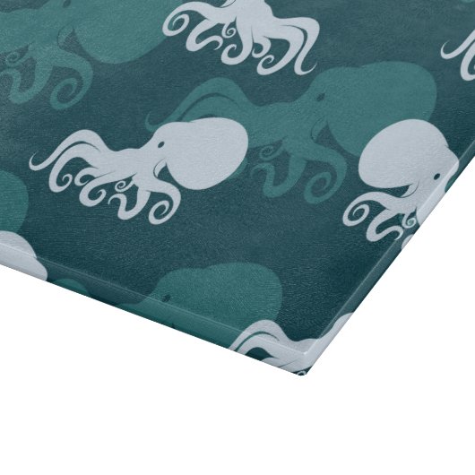 Rijen van octopuspatroon snijplank (Hoek)