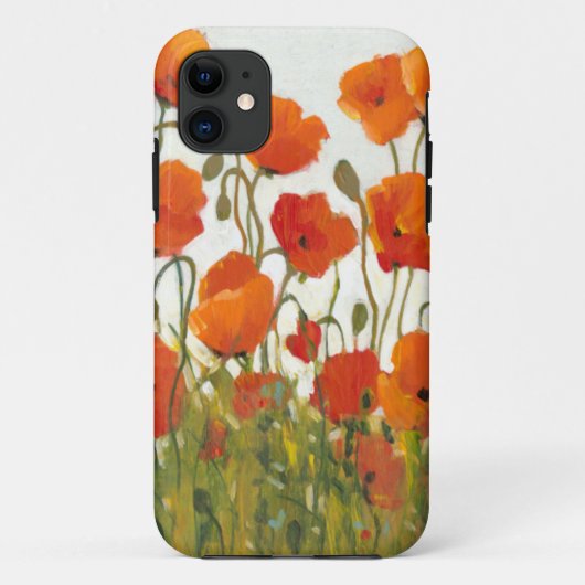 Rijen van papavers I Case-Mate iPhone Case (Achterkant)