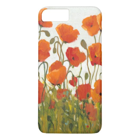 Rijen van papavers I Case-Mate iPhone Case (Achterkant)