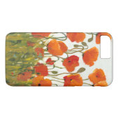 Rijen van papavers I Case-Mate iPhone Case (Achterkant (Horizontaal))