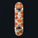 Rijen van papavers I Skateboard<br><div class="desc">Floral</div>