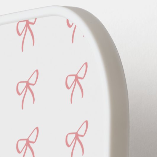 Rijen van zwembaden in roze pickleball paddle (Links Detail)