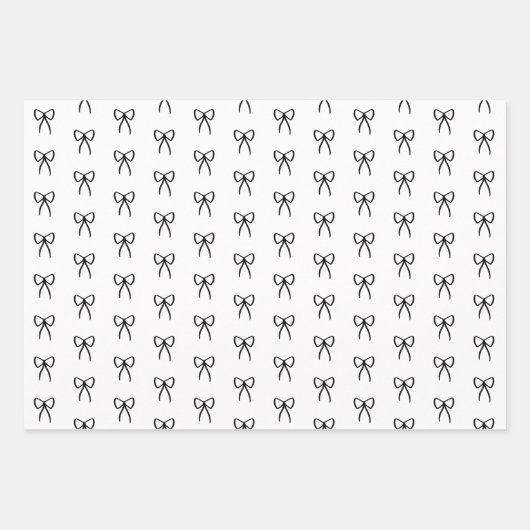 Rijen van zwembaden in zwart omslagpapier inpakpapier vel (Voorkant)