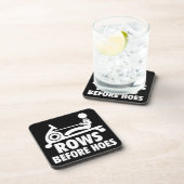 Rijen voor schoffels - Grappige Roeimachine Workou Drankjes Onderzetter (Rechterzijde)