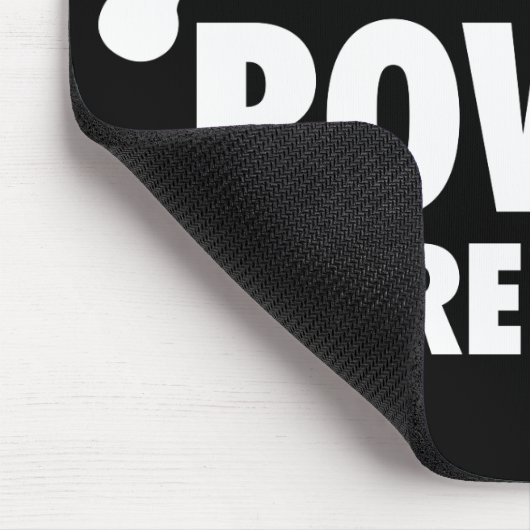 Rijen voor schoffels - Grappige Roeimachine Workou Muismat (Hoek)