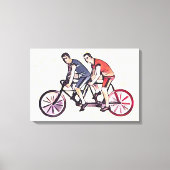 Rijfiets Canvas Afdruk (Voorkant)