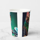 Rijfiets voor benzinemotoren St. Patrick's Day Papieren Bekers (Links)