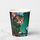 Rijfiets voor benzinemotoren St. Patrick's Day Papieren Bekers (Voorkant)