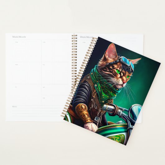 Rijfiets voor benzinemotoren St. Patrick's Day Planner (Display)