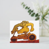 rijgedrag briefkaart (Staand voorkant)