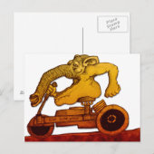 rijgedrag briefkaart (Voorkant / Achterkant)