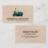 rijgrasmaaier | snijgras visitekaartje (Voorkant / Achterkant)