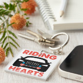 Rijhart moedige auto-ontwerp sleutelhanger (Voorkant Rechts)