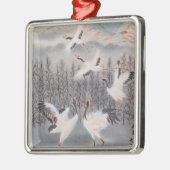 Rijhythm van de winter metalen ornament (Links)