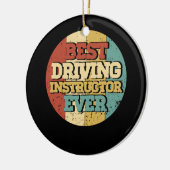 Rijinstructeur Beste rijinstructeur ooit Keramisch Ornament (Links)