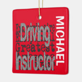 Rijinstructeur EXTRAordinaire CUSTOM Keramisch Ornament (Links)