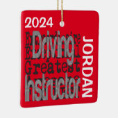 Rijinstructeur EXTRAordinaire CUSTOM Keramisch Ornament (Rechts)