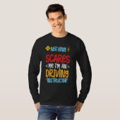 Rijinstructeur School Lessen Rijopleiding T-shirt (Voorkant volledig)