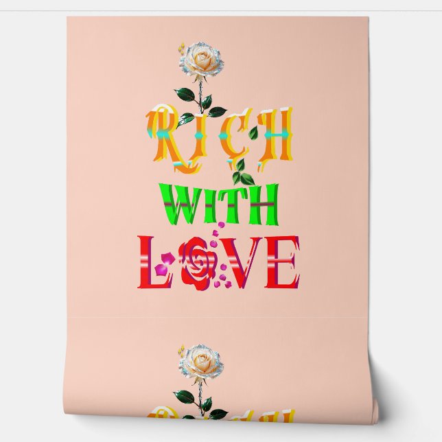 Rijk aan liefde behang (Afrollen)
