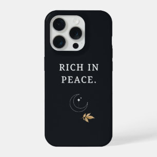 Rijk aan Vrede – Minimale Luxe Esthetische PhoneHo iPhone 15 Pro Case
