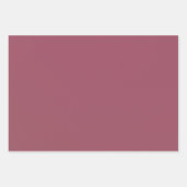  rijk diep verzadigd stoffig roze poeder inpakpapier vel (Voorkant 2)