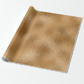Rijk Goud Glas Abstract Cadeaupapier (Uitgerold)