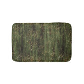 Rijk Groen en Goud Abstract Sparkle Pattern Badmat (Voorkant)