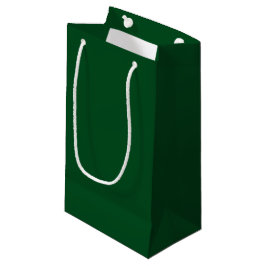 Rijk groen (vast) klein cadeauzakje