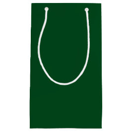 Rijk groen (vast) klein cadeauzakje