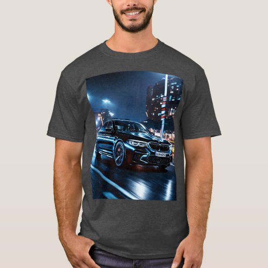 Rijk man BMW T-shirt (Voorkant)