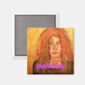 rijk meisje magneet (Voorkant / Achterkant)