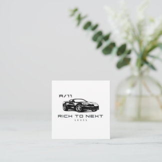 Rijk naar het volgende niveau Visitekaartje