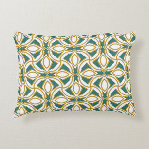 rijk ornament. Sloping naadloos kleurig ornament Accent Kussen