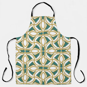 rijk ornament. Sloping naadloos kleurig ornament Schort