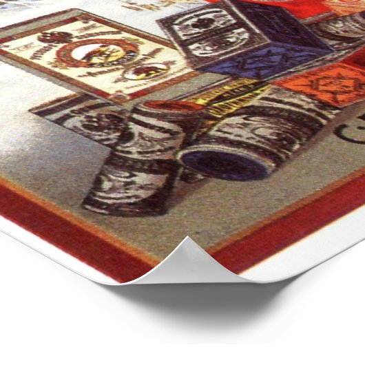 Rijk Pistool Powder Adverteren 1900 Poster (Hoek)