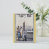  Rijk State Building New York City Travel Briefkaart (Staand voorkant)