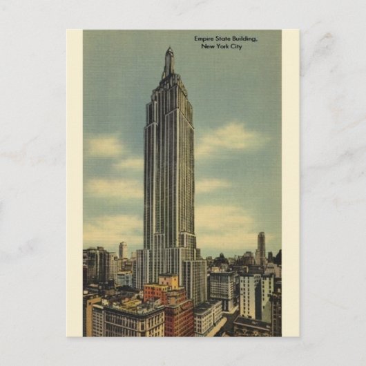  Rijk State Building NYC Briefkaart (Voorkant)
