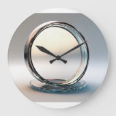 Rijk uitziende wandklok voor thuis en kantoor gebr (Voorkant)