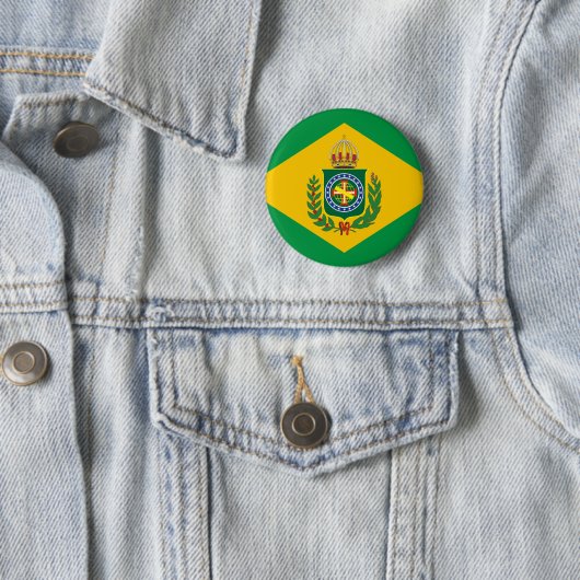 Rijk van Button onder Braziliaanse vlag (In situ)