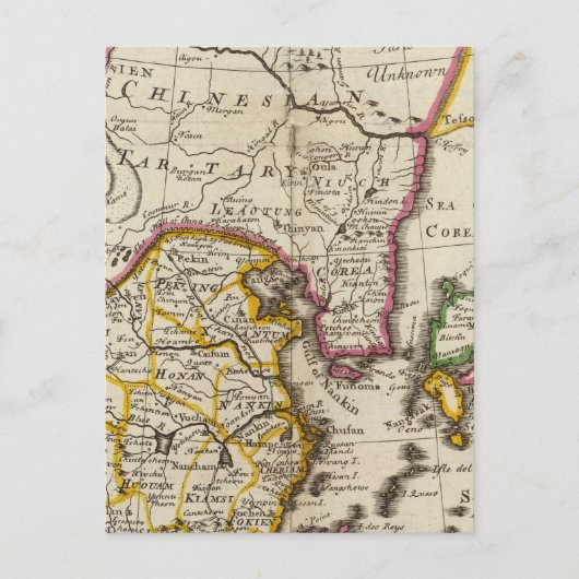 Rijk van China, eiland Japan Briefkaart (Voorkant)