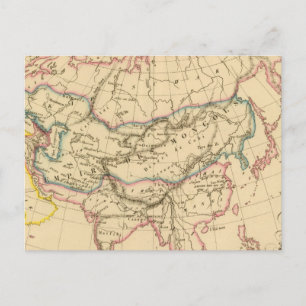 Rijk van de Mongolen Briefkaart
