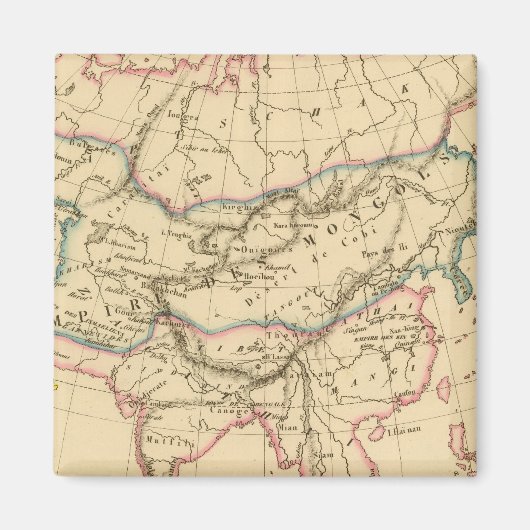 Rijk van de Mongolen Magneet (Voorkant)