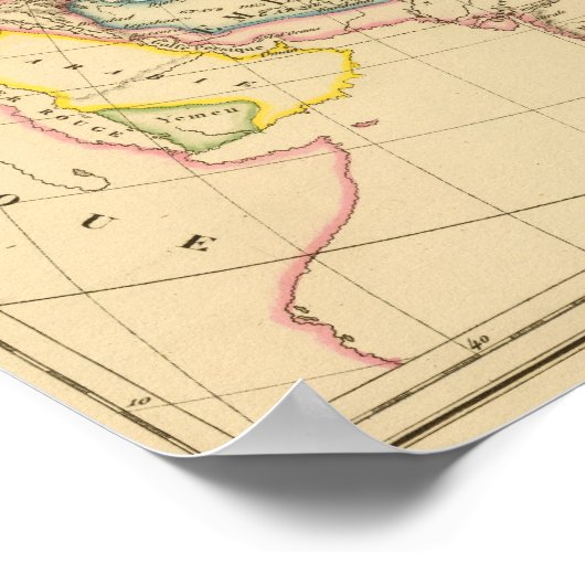 Rijk van de Mongolen Poster (Hoek)