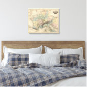 Rijk van Karel de Grote Canvas Afdruk (Insitu (Slaapkamer))